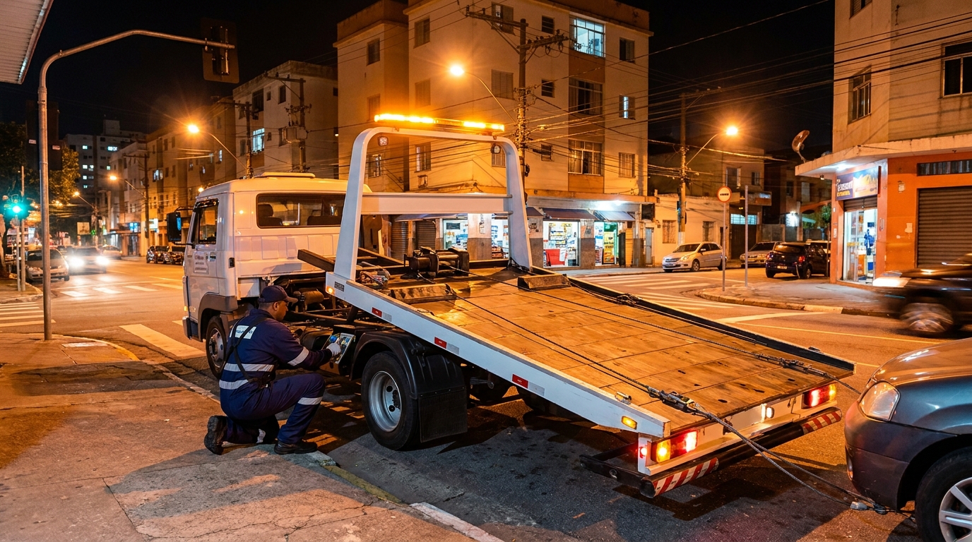 Guincho 24h profissional no Jardim Pazini, Taboão da Serra‑SP