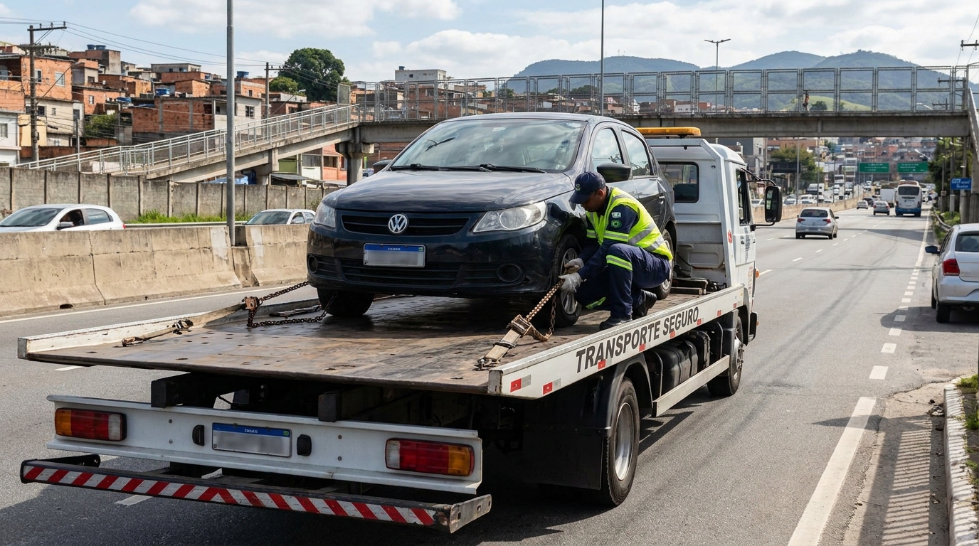 Logística para Veículos Parados no Centro, Taboão da Serra‑SP